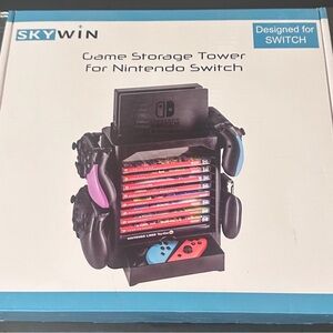 Skywin Game Storage Tower for Nintendo Switch